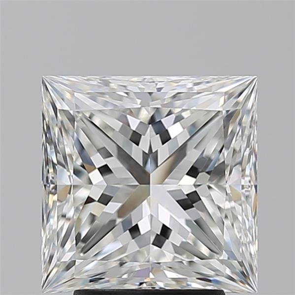 3.53ct G IF Rare Carat Ideal Cut Princess Diamond