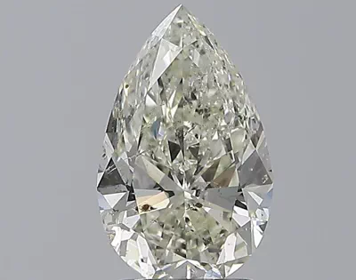 2.00ct J SI2 Rare Carat Ideal Cut Pear Diamond