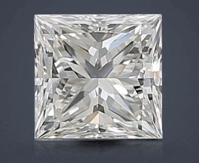 0.61ct I VVS1 Rare Carat Ideal Cut Princess Diamond