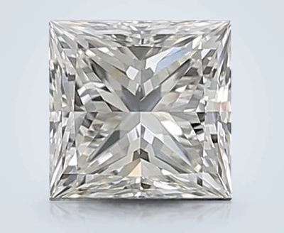 0.61ct I VVS1 Rare Carat Ideal Cut Princess Diamond