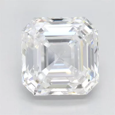 2.08ct D VVS1 Rare Carat Ideal Cut Asscher Lab Grown Diamond