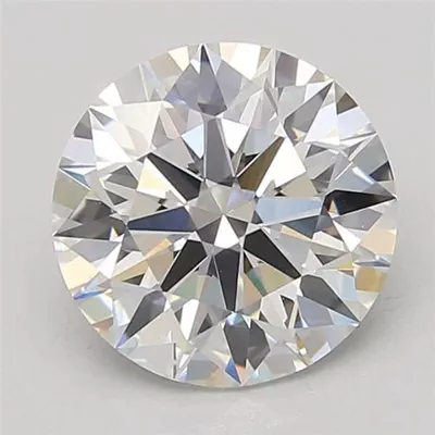 3.09ct F VS1 Rare Carat Ideal Cut Round Lab Grown Diamond