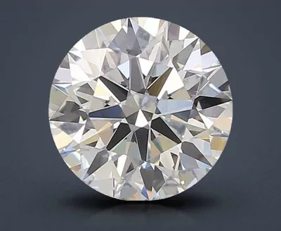 3.09ct F VS1 Rare Carat Ideal Cut Round Lab Grown Diamond