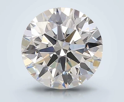 3.09ct F VS1 Rare Carat Ideal Cut Round Lab Grown Diamond