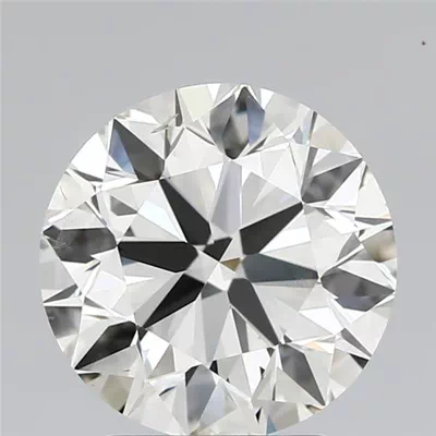 2.43ct J SI1 Excellent Cut Round Diamond