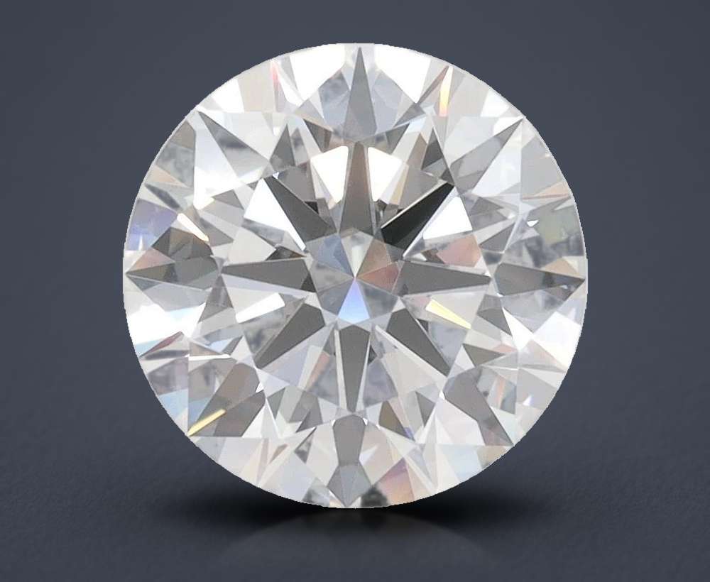 3.05ct D FL Rare Carat Ideal Cut Round Lab Grown Diamond