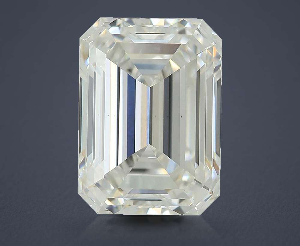 2.59ct E VS1 Rare Carat Ideal Cut Emerald Lab Grown Diamond