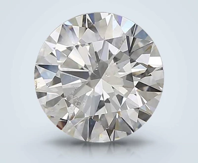 3.00ct G SI2 Rare Carat Ideal Cut Round Diamond