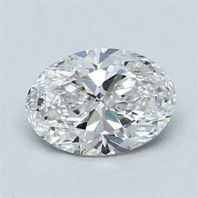 1.01ct D VS2 Rare Carat Ideal Cut Oval Lab Grown Diamond