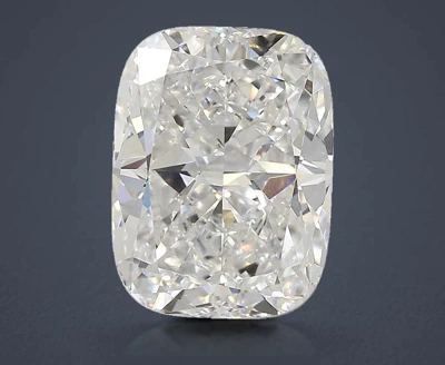 5.10ct E VS1 Rare Carat Ideal Cut Cushion Lab Grown Diamond