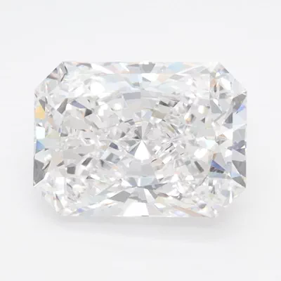2.04ct E VVS2 Rare Carat Ideal Cut Radiant Lab Grown Diamond