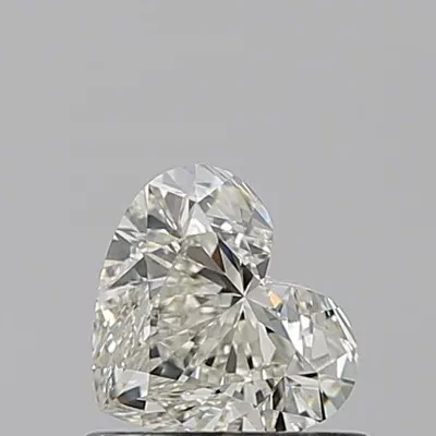 0.70ct K VVS1 Rare Carat Ideal Cut Heart Diamond