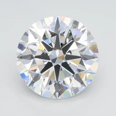 3.16ct D VS1 Rare Carat Ideal Cut Round Lab Grown Diamond