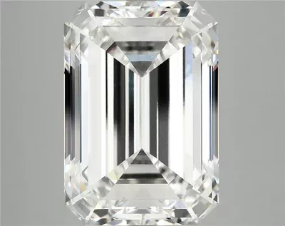 11.94ct F VS1 Rare Carat Ideal Cut Emerald Lab Grown Diamond