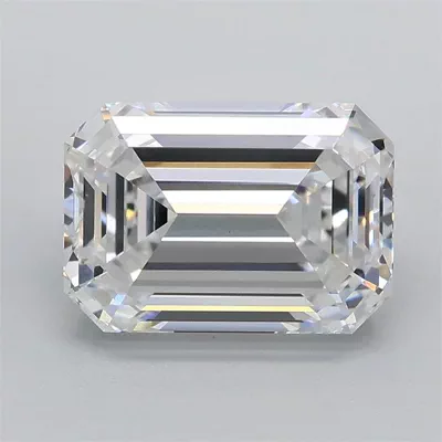 2.05ct D VS1 Rare Carat Ideal Cut Emerald Lab Grown Diamond