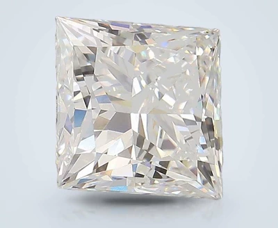 3.52ct E VS2 Rare Carat Ideal Cut Princess Lab Grown Diamond
