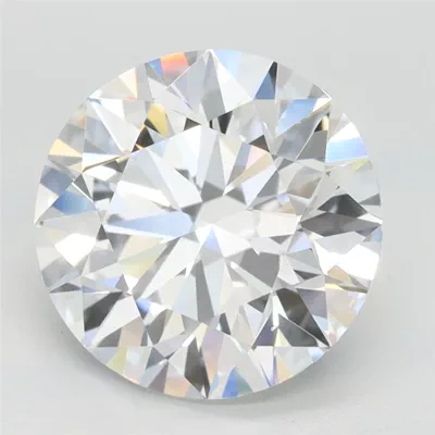 3.07ct D IF Rare Carat Ideal Cut Round Lab Grown Diamond