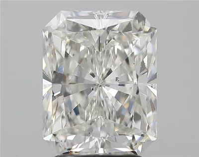 3.01ct H SI2 Rare Carat Ideal Cut Radiant Diamond