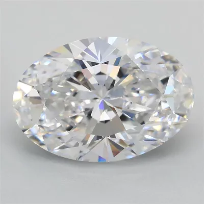 2.55ct D VS1 Rare Carat Ideal Cut Oval Lab Grown Diamond