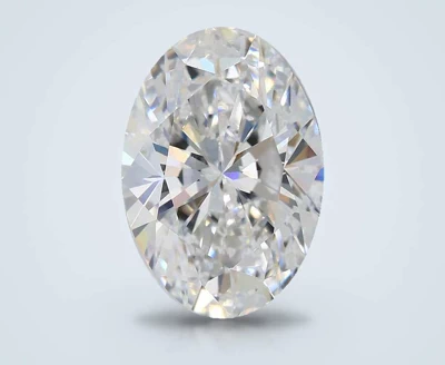 2.55ct D VS1 Rare Carat Ideal Cut Oval Lab Grown Diamond