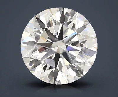 3.54ct H IF Rare Carat Ideal Cut Round Diamond