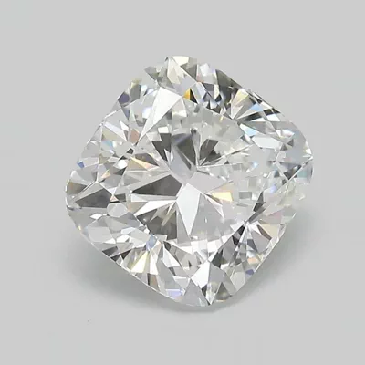 3.05ct E VVS2 Rare Carat Ideal Cut Cushion Lab Grown Diamond