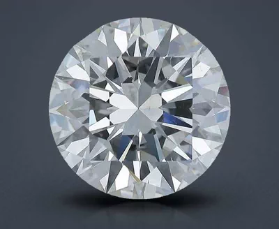 5.14ct K SI2 Rare Carat Ideal Cut Round Diamond