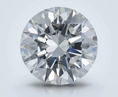 5.14ct K SI2 Rare Carat Ideal Cut Round Diamond