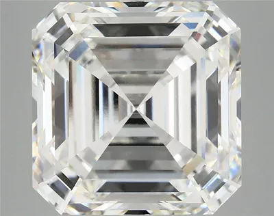 9.72ct E VVS2 Rare Carat Ideal Cut Asscher Lab Grown Diamond