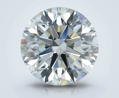 3.80ct I SI1 Rare Carat Ideal Cut Round Diamond
