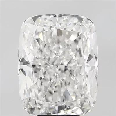 8.04ct F SI1 Rare Carat Ideal Cut Cushion Lab Grown Diamond