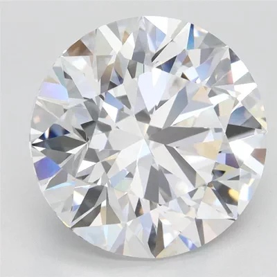 4.69ct D IF Rare Carat Ideal Cut Round Lab Grown Diamond