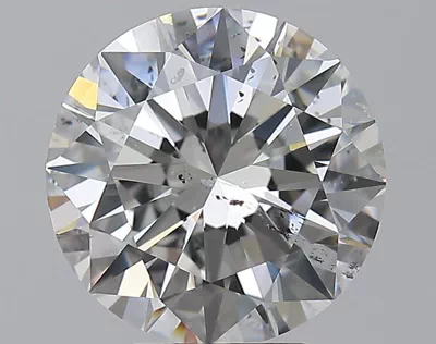 4.00ct H SI2 Excellent Cut Round Diamond