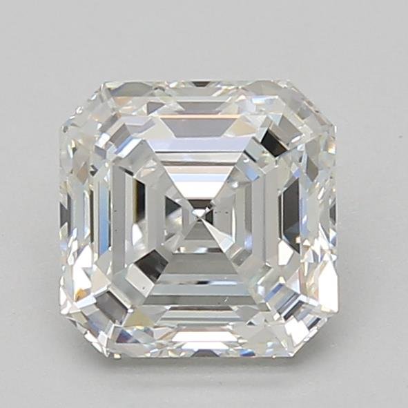 2.04ct E VS1 Rare Carat Ideal Cut Asscher Lab Grown Diamond
