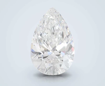 1.38ct D VVS1 Rare Carat Ideal Cut Pear Lab Grown Diamond