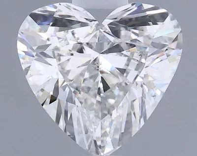 0.74ct H SI1 Rare Carat Ideal Cut Heart Diamond