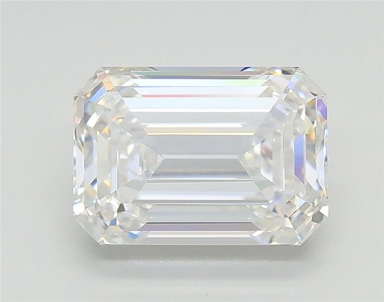 2.03ct E VS1 Rare Carat Ideal Cut Emerald Lab Grown Diamond