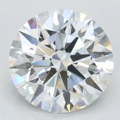 4.54ct D VVS2 Rare Carat Ideal Cut Round Lab Grown Diamond