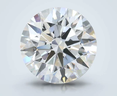 4.54ct D VVS2 Rare Carat Ideal Cut Round Lab Grown Diamond