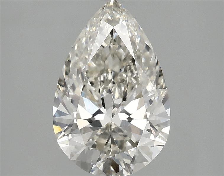 2.07ct H VS1 Rare Carat Ideal Cut Pear Lab Grown Diamond