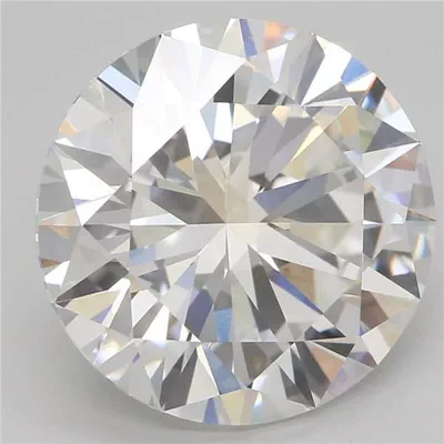 4.51ct F VVS2 Excellent Cut Round Lab Grown Diamond