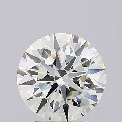 3.15ct J VS1 Rare Carat Ideal Cut Round Lab Grown Diamond