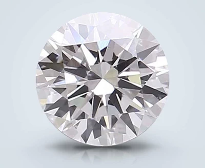 1.24ct F VS1 Rare Carat Ideal Cut Round Lab Grown Diamond