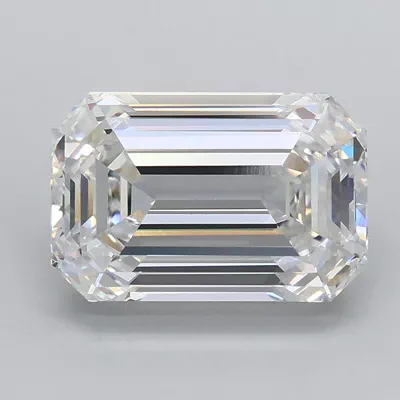 2.05ct E VVS2 Rare Carat Ideal Cut Emerald Lab Grown Diamond
