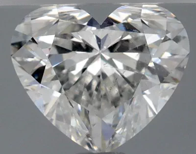 1.06ct F SI2 Excellent Cut Heart Diamond