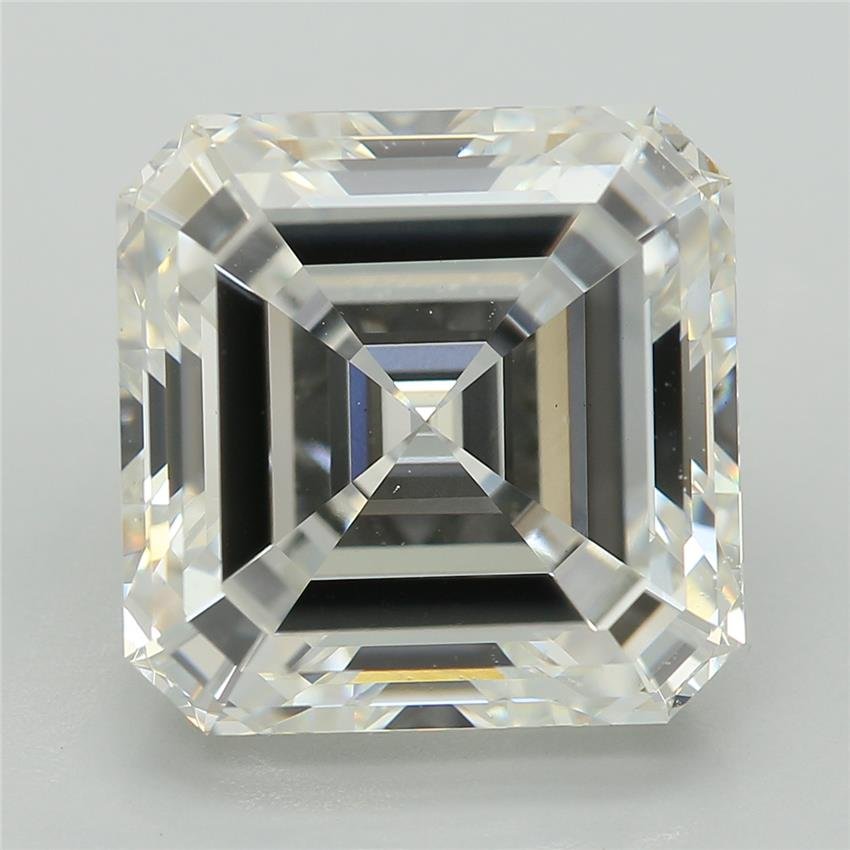 6.21ct G VS1 Very Good Cut Asscher Lab Grown Diamond