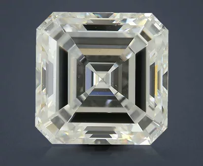 6.21ct G VS1 Very Good Cut Asscher Lab Grown Diamond
