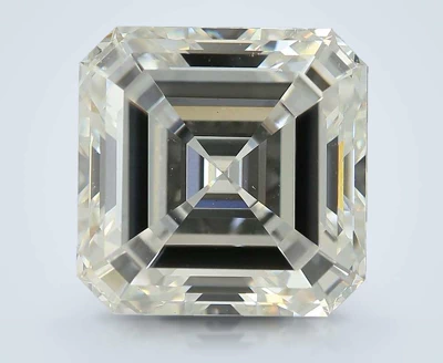 6.21ct G VS1 Very Good Cut Asscher Lab Grown Diamond