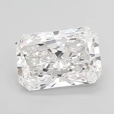 4.04ct E VVS2 Rare Carat Ideal Cut Radiant Lab Grown Diamond