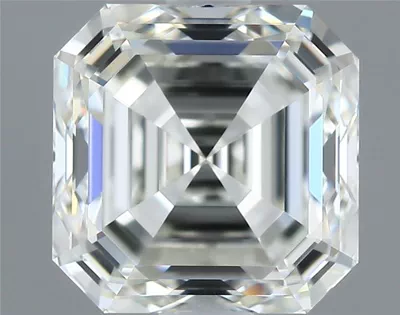 1.72ct J VVS1 Very Good Cut Asscher Diamond